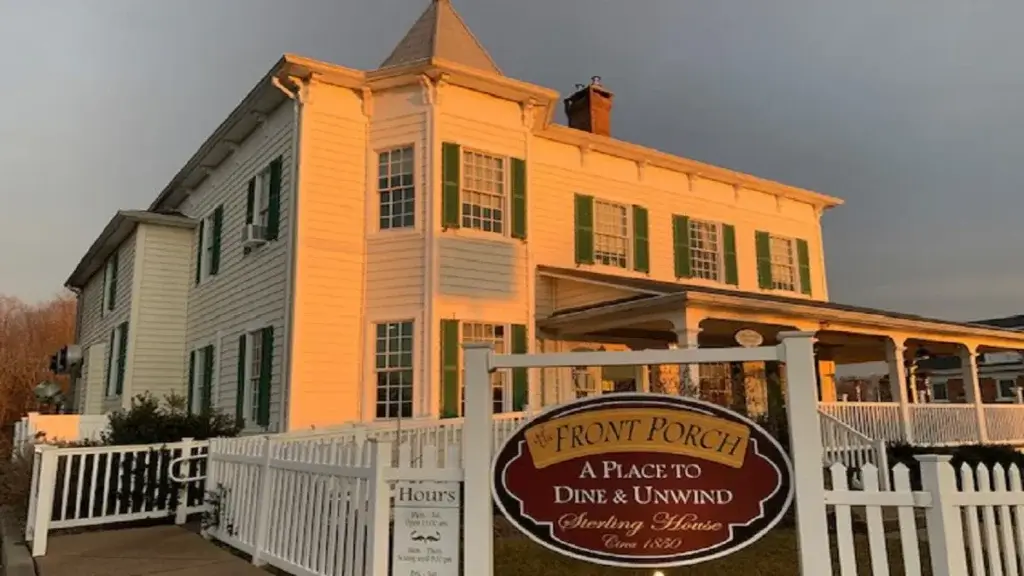 Front Porch Restaurant Leonardtown Maryland