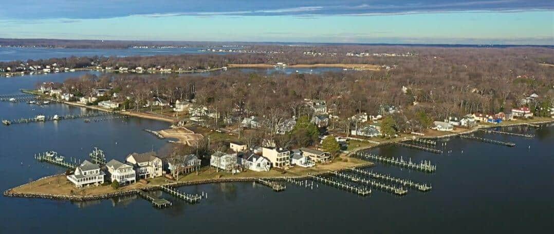 Waterfront Homes in Arundel on the Bay